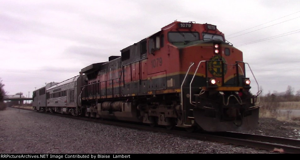 BNSF geometry train 